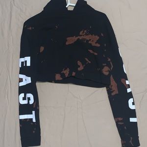 Custom Bleach Dyed Hoodie